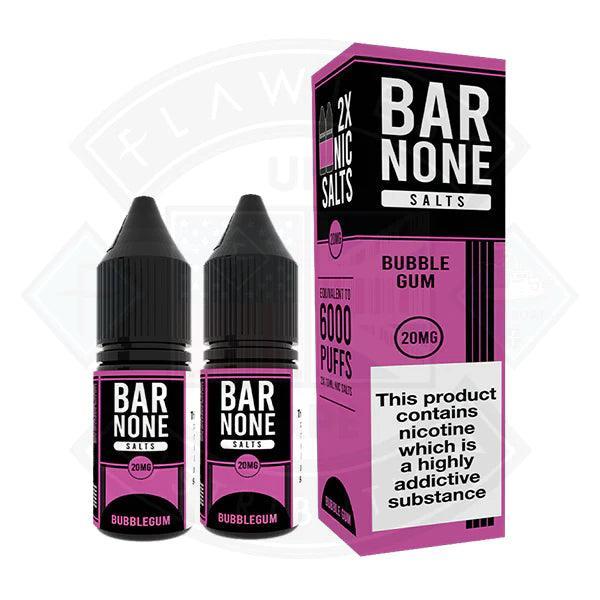 Bar None Bubblegum Nic Salts Twin Pack 10ml