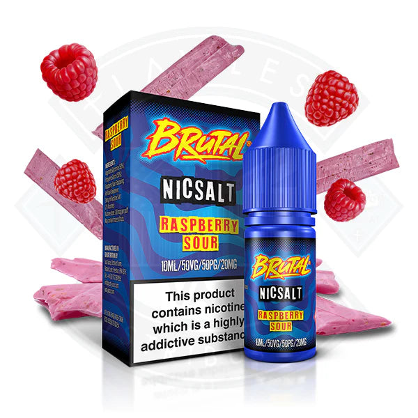 Just Juice Brutal - Raspberry Sour Nic Salt 10ml E-liquid