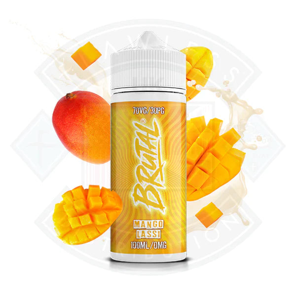 Just Juice Brutal Drinks - Mango Lassi 0mg 100ml Shortfills