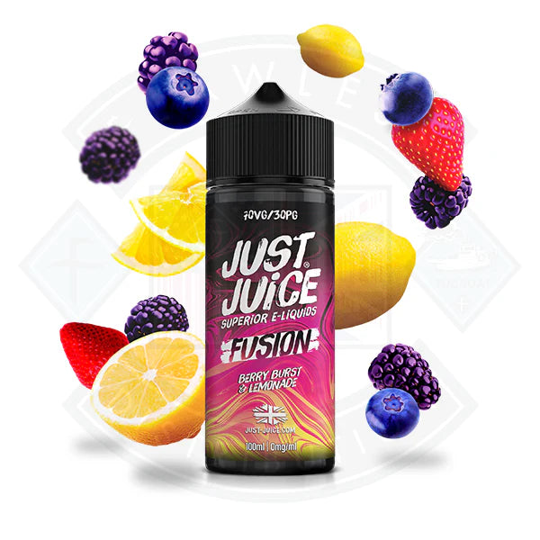 Just Juice Fusion - Berry Burst & Lemonade 100ml 0mg Shortfill e-liquid