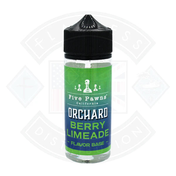 Five Pawns - Orchard Blends - Berry Limeade 0mg 100ml Shortfill