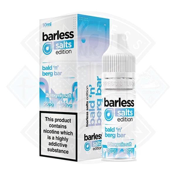 Barless Salts Edition Bald'n'berg Nic Salt 10ml - Flawless Vape Shop