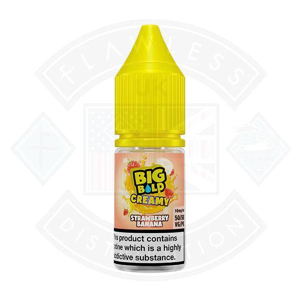 Big Bold Creamy - Strawberry Banana Salt 10ml - Flawless Vape Shop