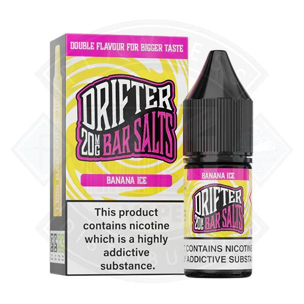 Drifter Bar Salts - Banana Ice Nic Salt 10ml - Flawless Vape Shop