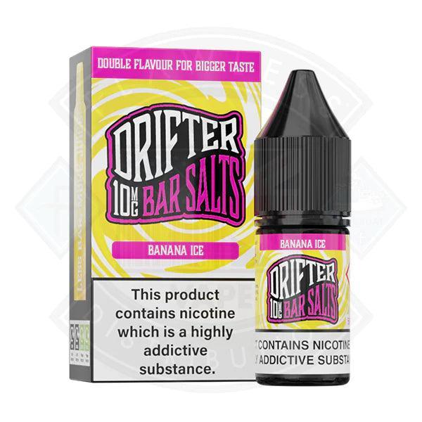 Drifter Bar Salts - Banana Ice Nic Salt 10ml - Flawless Vape Shop