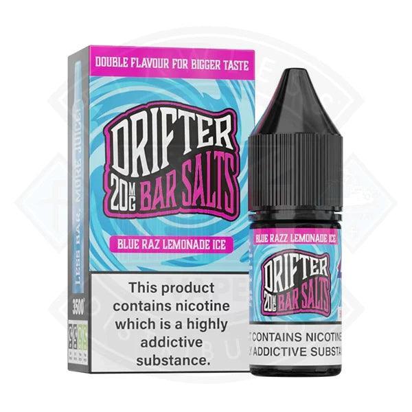 Drifter Bar Salts - Blue Razz Lemonade Ice Nic Salt 10ml - Flawless Vape Shop