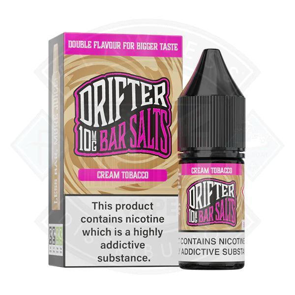 Drifter Bar Salts - Cream Tobacco Nic Salt 10ml - Flawless Vape Shop