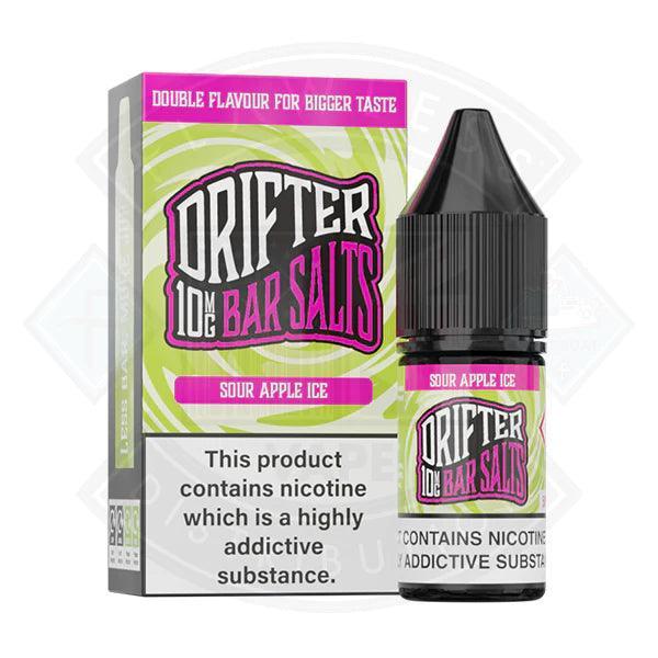 Drifter Bar Salts - Sour Apple Ice Nic Salt 10ml - Flawless Vape Shop