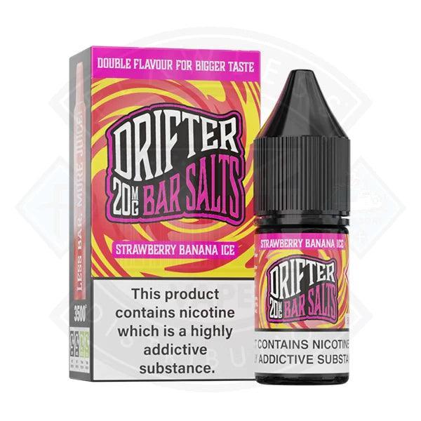 Drifter Bar Salts - Strawberry Banana Ice Nic Salt 10ml - Flawless Vape Shop