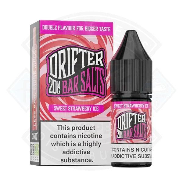 Drifter Bar Salts - Sweet Strawberry Ice Nic Salt 10ml - Flawless Vape Shop