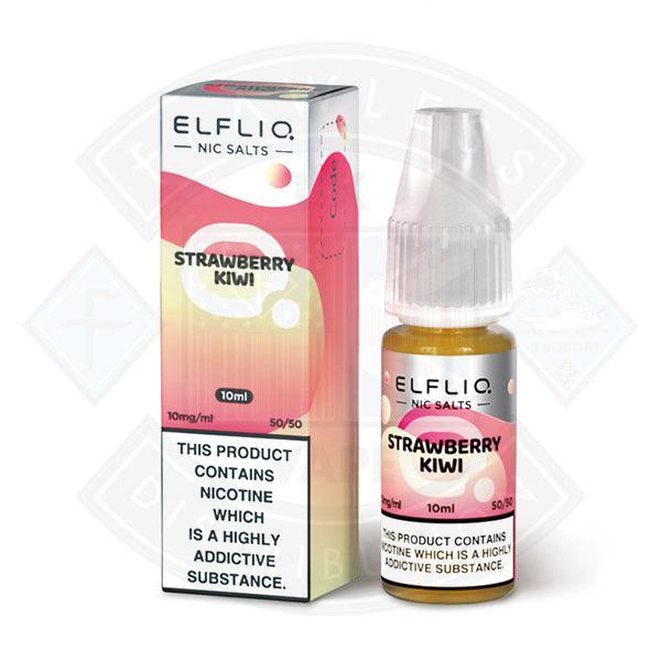 Elf Bar ELFLIQ Strawberry Kiwi Nic Salt 10ml - Flawless Vape Shop