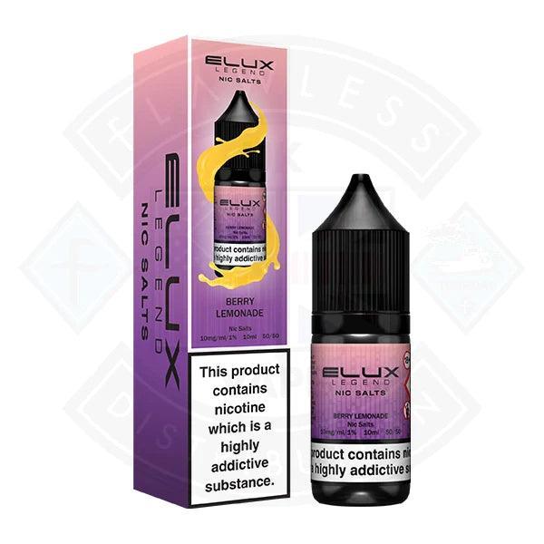 Elux Legend Nic Salt - Berry Lemonade 10ml - Flawless Vape Shop