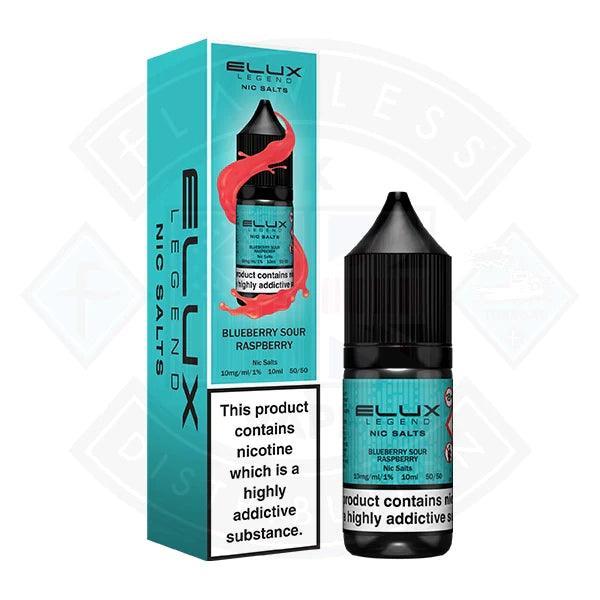 Elux Legend Nic Salt - Blueberry Sour Raspberry 10ml - Flawless Vape Shop