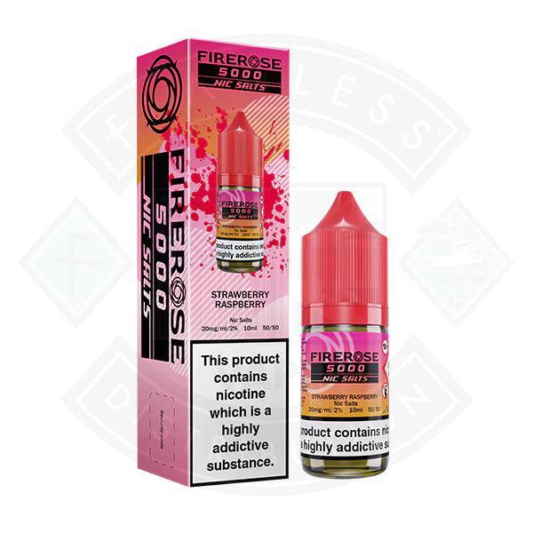 Firerose 5000 Strawberry Raspberry Nic Salt 10ml by Elux - Flawless Vape Shop