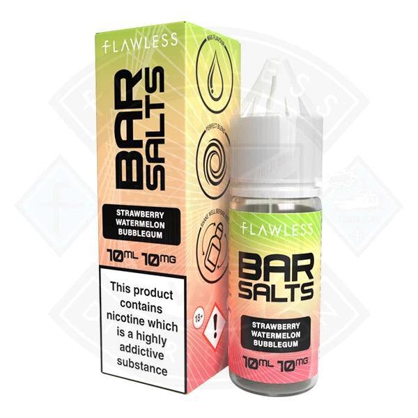 Flawless Bar Salts Strawberry Watermelon Bubblegum 10ml - Flawless Vape Shop