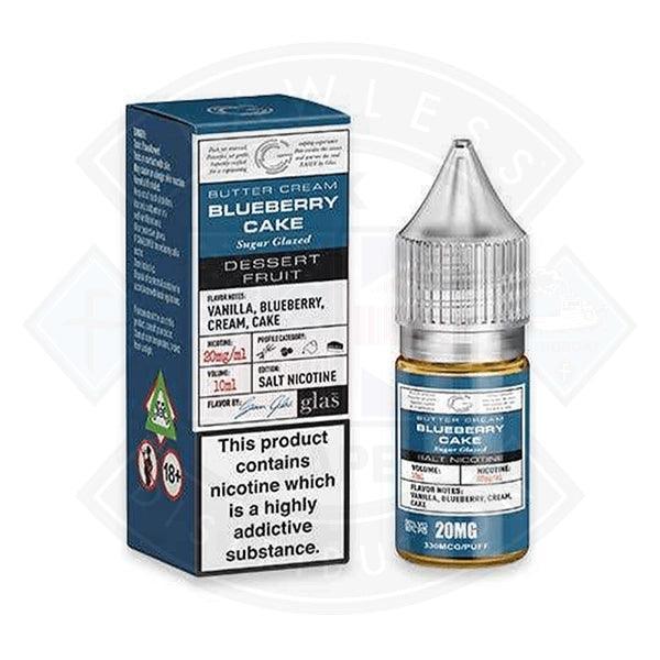 Glas Basix Series Buttercream Cream Blueberry Cake Salt 10ml - Flawless Vape Shop