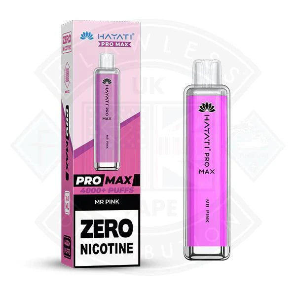 Hayati Pro Max 4000 Disposable Vape ZERO Nicotine - Flawless Vape Shop