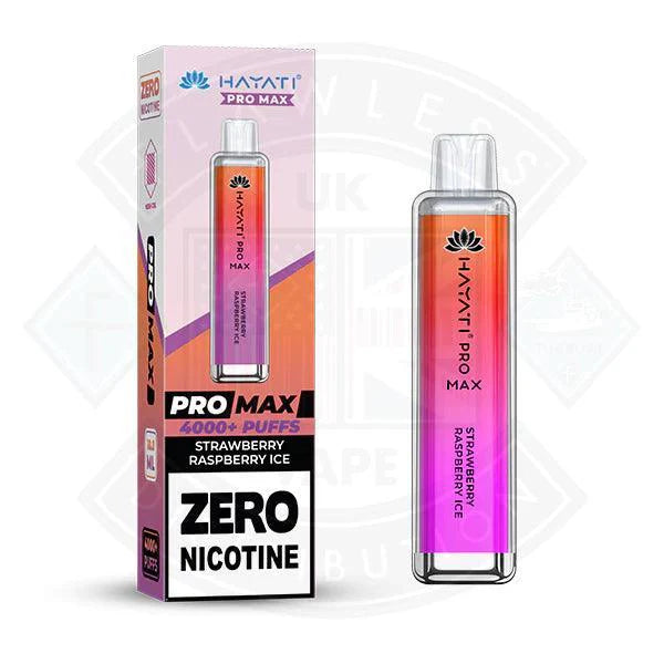 Hayati Pro Max 4000 Disposable Vape ZERO Nicotine - Flawless Vape Shop