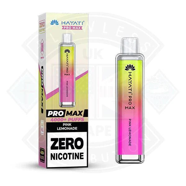 Hayati Pro Max 4000 Disposable Vape ZERO Nicotine - Flawless Vape Shop