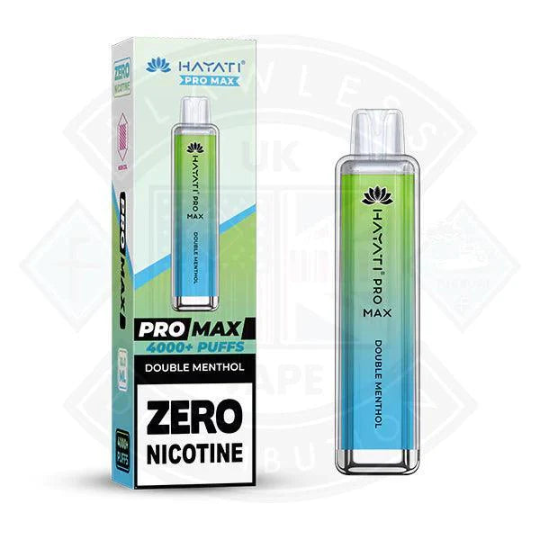 Hayati Pro Max 4000 Disposable Vape ZERO Nicotine - Flawless Vape Shop