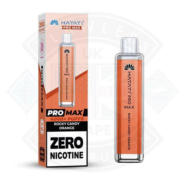 Hayati Pro Max 4000 Disposable Vape ZERO Nicotine - Flawless Vape Shop