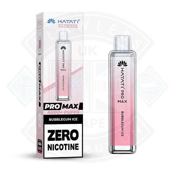 Hayati Pro Max 4000 Disposable Vape ZERO Nicotine - Flawless Vape Shop