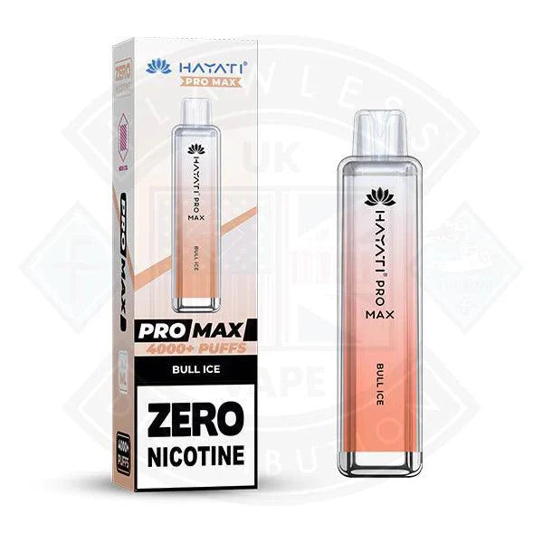 Hayati Pro Max 4000 Disposable Vape ZERO Nicotine - Flawless Vape Shop