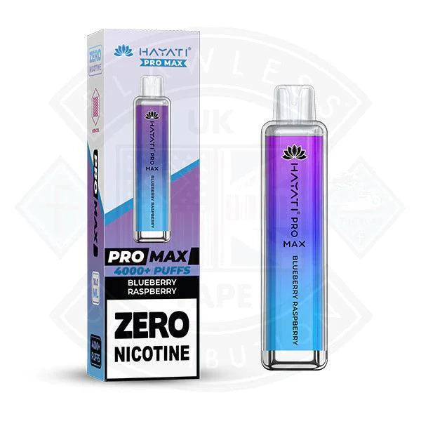 Hayati Pro Max 4000 Disposable Vape ZERO Nicotine - Flawless Vape Shop