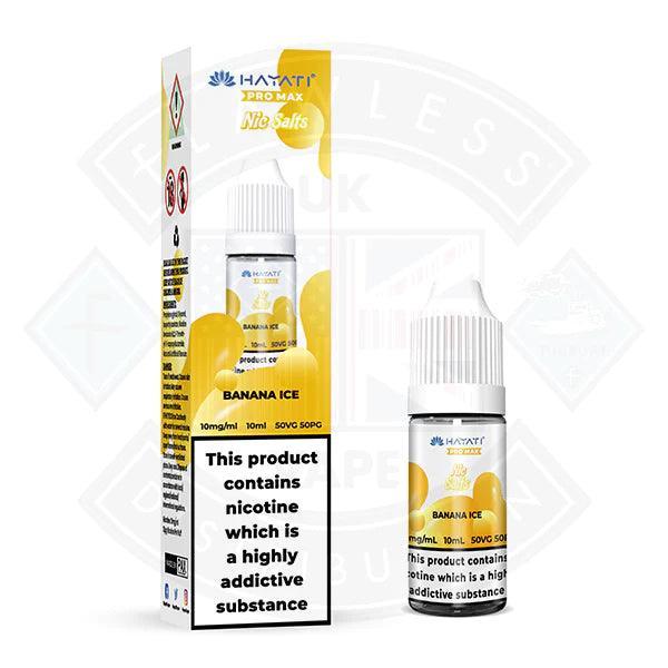 Hayati Pro Max Banana Ice Nic Salt 10ml - Flawless Vape Shop