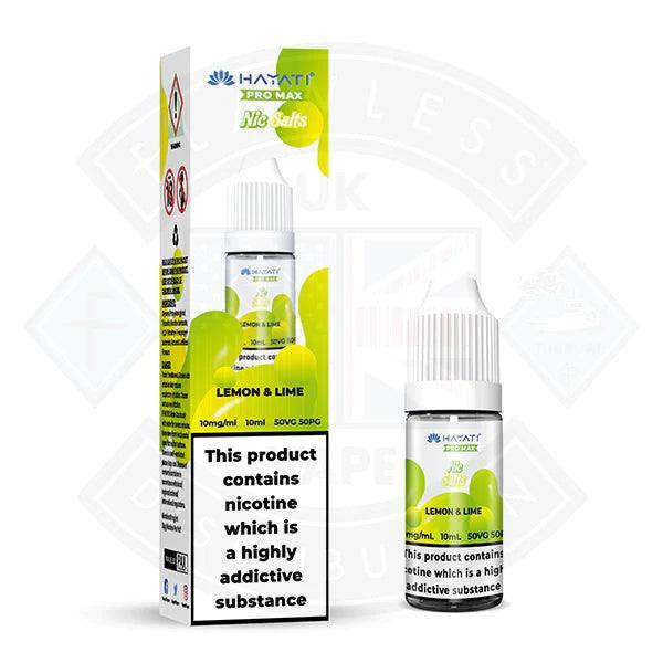 Hayati Pro Max Lemon & Lime Nic Salt 10ml - Flawless Vape Shop