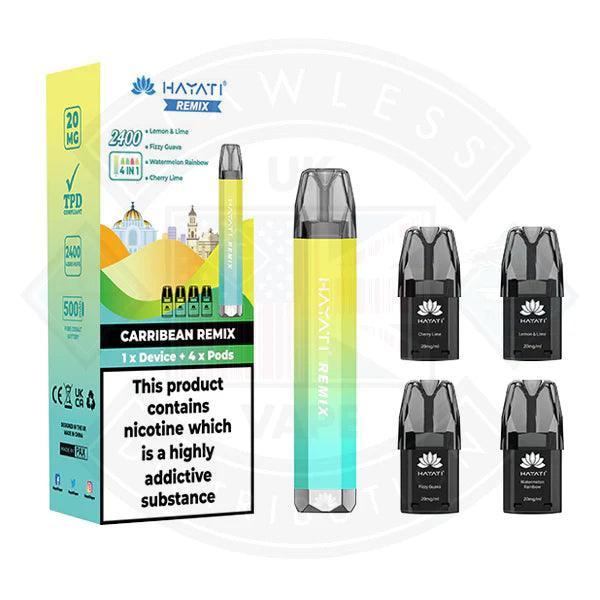 Hayati Remix 2400 Disposable Vape - Flawless Vape Shop