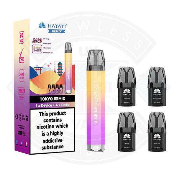 Hayati Remix 2400 Disposable Vape - Flawless Vape Shop