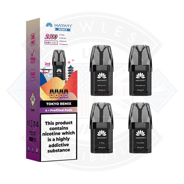 Hayati Remix 2400 Puffs Prefilled Pods - Flawless Vape Shop