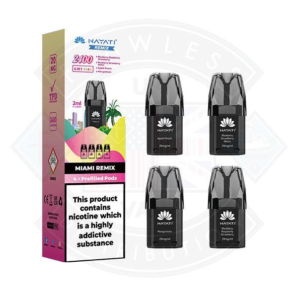 Hayati Remix 2400 Puffs Prefilled Pods - Flawless Vape Shop