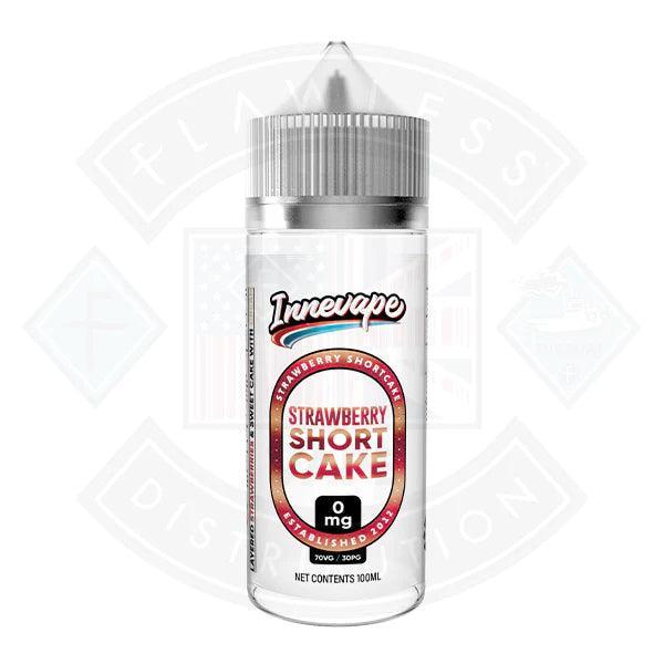 Innevape Strawberry Short Cake 100ml 0mg Shortfill E-liquid - Flawless Vape Shop