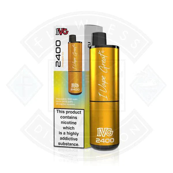 IVG 2400 Disposable Vape - Flawless Vape Shop