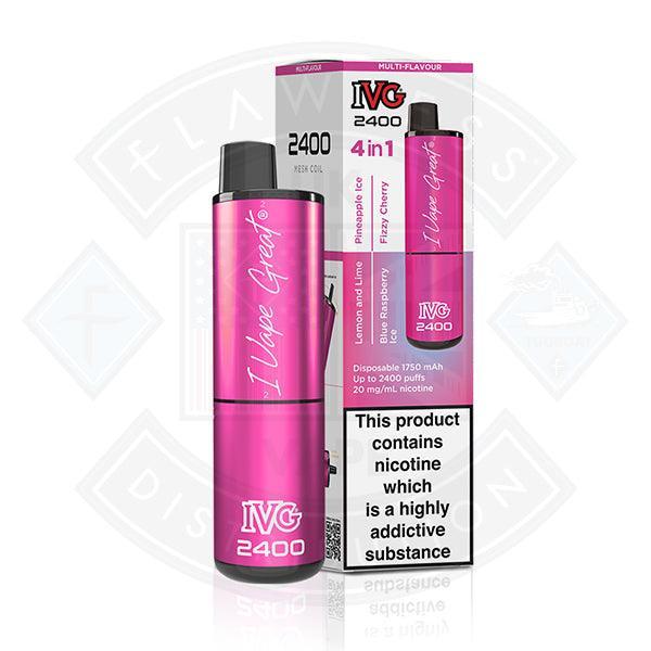 IVG 2400 Disposable Vape - Flawless Vape Shop