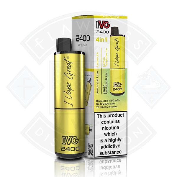 IVG 2400 Disposable Vape - Flawless Vape Shop