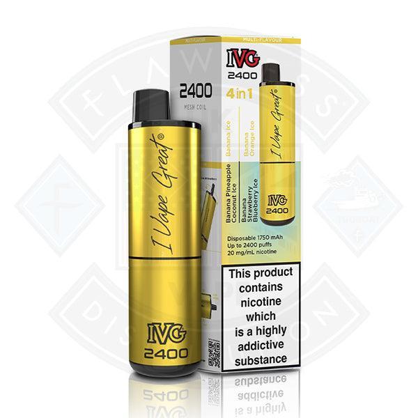 IVG 2400 Disposable Vape - Flawless Vape Shop