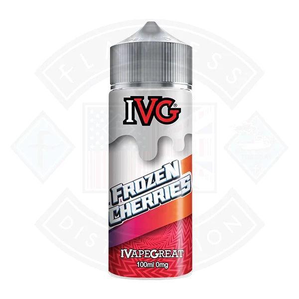 IVG Frozen Cherries 0mg 100ml Shortfill - Flawless Vape Shop