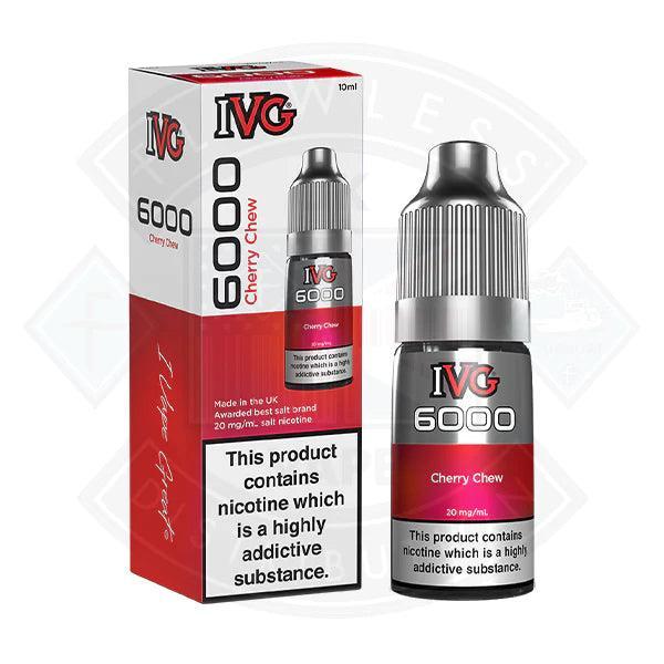 IVG Salt 6000 - Cherry Chew 10ml - Flawless Vape Shop