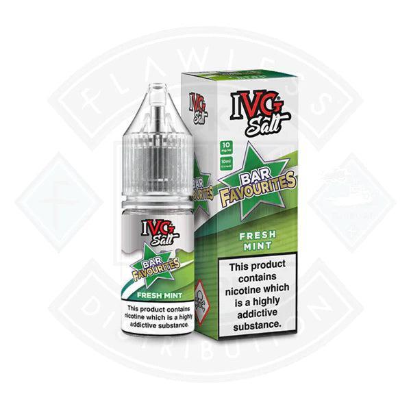 IVG Salt Bar Favourites Fresh Mint Nic Salt - Flawless Vape Shop