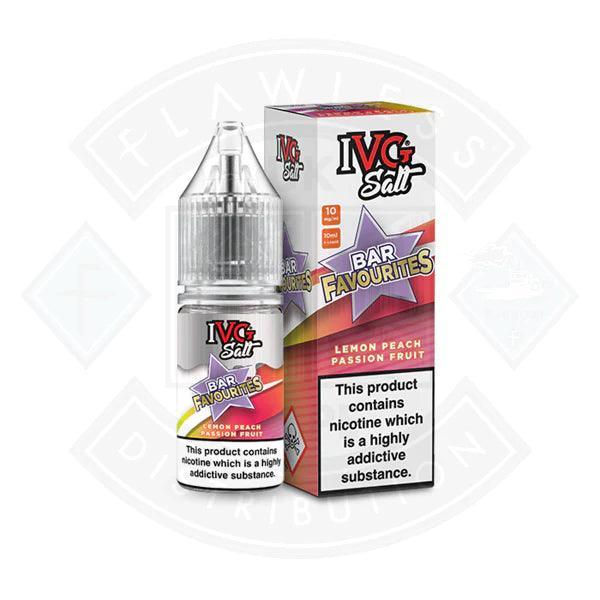 IVG Salt Bar Favourites Lemon Peach Passion Fruit Nic Salt - Flawless Vape Shop