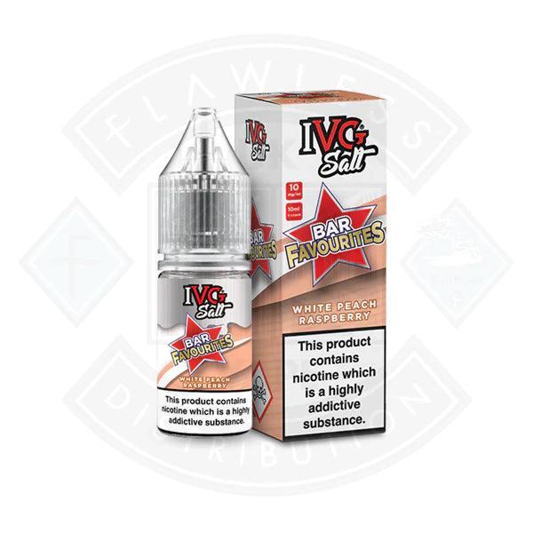 IVG Salt Bar Favourites White Peach Raspberry Nic Salt - Flawless Vape Shop