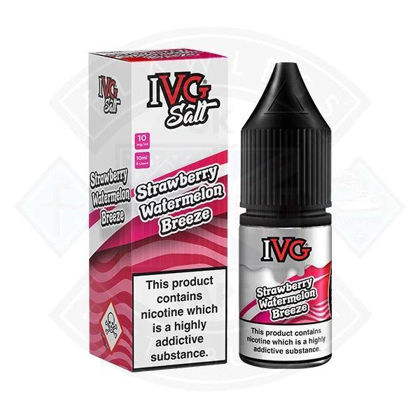 IVG Salt - Strawberry and Watermelon Breeze 10ml - Flawless Vape Shop