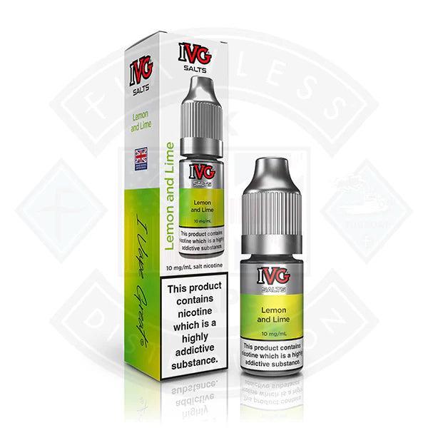 IVG Salts Single Lemon and Lime - Flawless Vape Shop