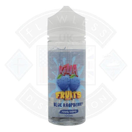 Killa Fruits - Blue Raspberry 100ml Shortfill - Flawless Vape Shop