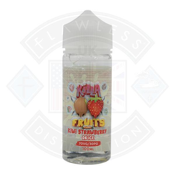 Killa Fruits - Kiwi Strawberry ICE 100ml Shortfill - Flawless Vape Shop