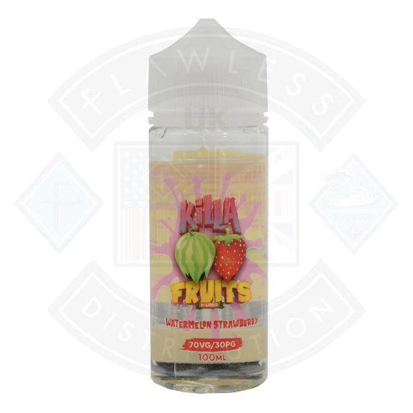 Killa Fruits - Watermelon Strawberry 100ml Shortfill - Flawless Vape Shop