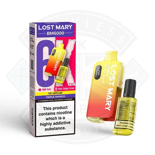 Lost Mary BM6000 Disposable Vape 20mg - Flawless Vape Shop